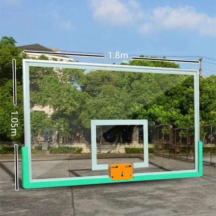 FIBA Basketball Hoop Outdoor Basketball Board Tablero De Baloncesto SMC Fiberglass Tempered Glass Basketball Backboard