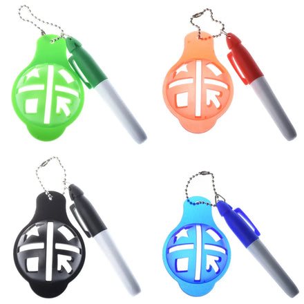 Portable Quick-Dry Golf Ball Alignment Tool Factory Price Portable Golf Ball Scriber Drawing Marker Pen Easy Use Golf Products