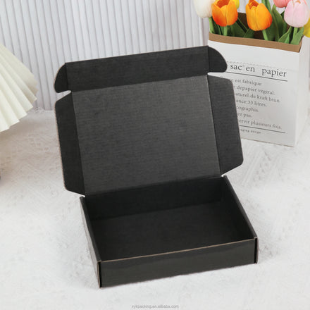 Custom Packaging t Shirt Shipping Paper Boxes Wholesale With Design logo for Clothing Packaging Box