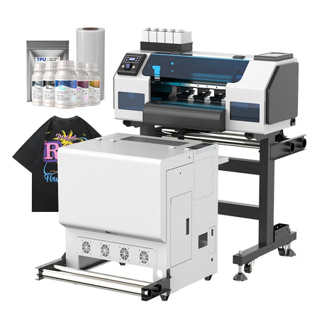 2 Head XP600 Dtf Printer I1600 33cm Digital DTF Printer A3 PET Film Offset T-shirt DTF Printing Machine Shake Powder DTF Printer