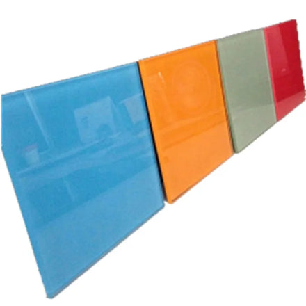 Colored 3mm-8mm Toughened Back Painted Glass for Kitchen Outdoor & Bathroom Walls-Waterproof Custom Colors