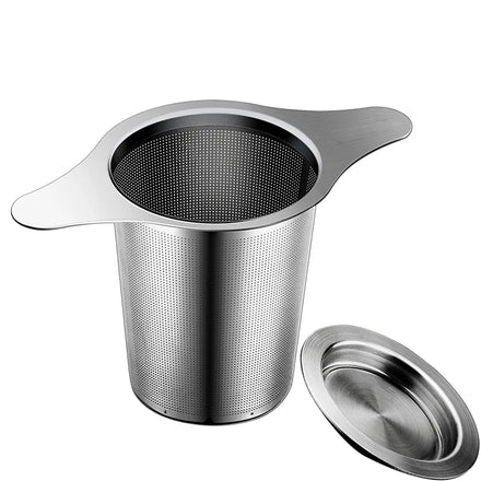 Made of 304 Food Grade Stainless Steel Tea Filter Contains No Harmful Chemicals so It Is Health and Safety