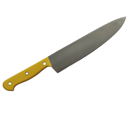Professional Chef's Knife with Durable 1.4116 German Stainless Steel Blade Yellow POM Handle Kitchen Knives