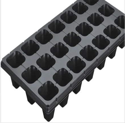 PS Plastic 1mm Thickness Seed Tray 21 128 Cells Nursery Tray Plug Tray for Growing Planting
