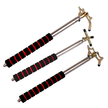 New Arrival Stainless Steel Telescopic Center Joint Billiard Bridge Cue with Cue Rest Set