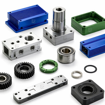 Aluminum & Stainless Steel Rapid Prototyping Parts CNC Machined with Wire EDM High Precision 0.01mm Surface Treatment