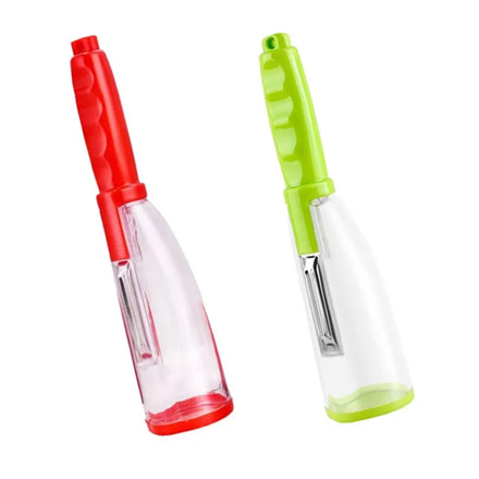 Top Selling Kitchen Gadgets Fruit Peelers and Cutter with Storage Apple Vegetable Potato Peeler