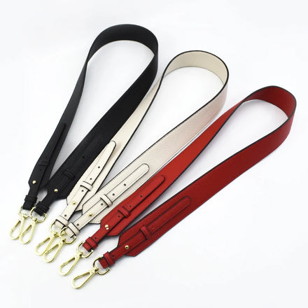 For SL032 4cm Genuine Leather Handbag Accessories Single Crossbody Shoulder Strap for Bags 80-100cm