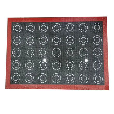 Premium Non-Stick Perforated Silicone Half Sheet for Baking & Pastry Bread Steaming Mesh Pad