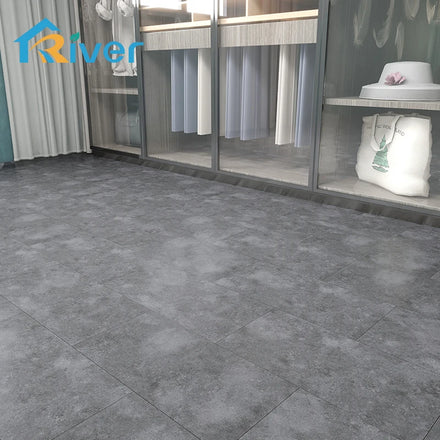 Natural Linoleum Interlocking 4mm 5mm Printed Vinyl Flooring Checker Plate Vinyl Flooring