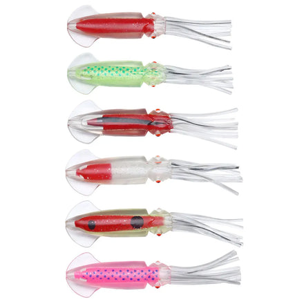 12CM Soft Plastic Octopus Silicon Squid Bait in Bulk Wholesale Price