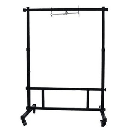 Square Gong Stand 55 to 60 CM Hanging Gong Frame Portable Metal Stand for Meditation and Sound Healing