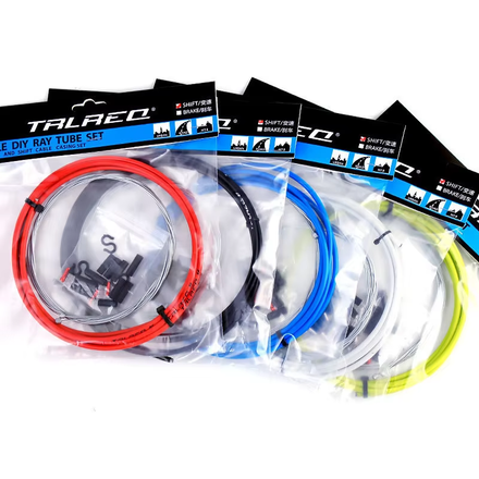 RIDERACE Brake Cables Line Pipe Bike Shifters Derailleur Cable 4mm/5mm Durable MTB Road Bike Shift Cable Wire Pipe Cycling Parts
