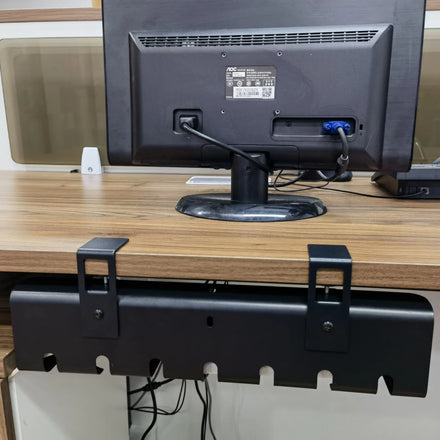 Cable Organizer Desk Factory OEM Customized Under Desk Cable Management Tray
