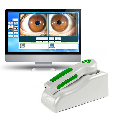 New 12M Pixels USB Eye Diagnostic Iriscope Left Right Lamp Iriscope Iridology Camera Eye Iris Analyzer