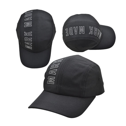 Sports Running Hat Outdoor Printed Logo Character Breathable Nylon Customized Quick Dry Premium Lightweight Unisex Adjustable