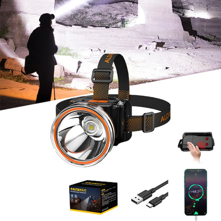 Outdoor Hunting Hiking Fishing Rechargeable Usb Power Bank Motion Sensor Ip65 Led Head Torch Flashlight Headlights Headlamp