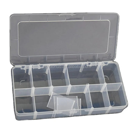 12 Grids Movable Large Capacity Practical Household Plastic Transparent Storage Box Storage Boxes