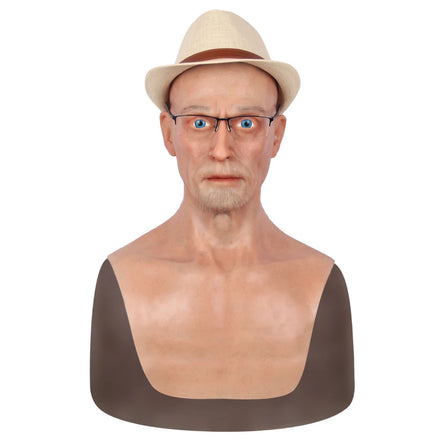 Factory Direct Sales Realistic Silicone Male Mask for Crossdresser Cosplay Costume Party