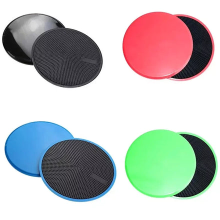 New Products Workout Gym 2 Gliders Discs Abdominal Exercise Equipment Dual Sided Exercise Core Sliders