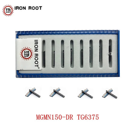CNC Nano Blue Lathe Turning Cutting Insert Tool MGMN-DR Grooving Cemented Carbide Inserts