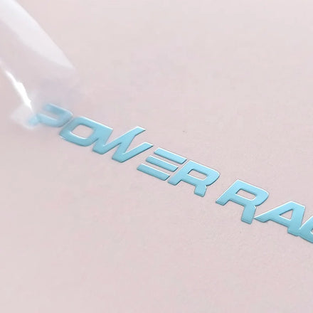 High-grade Metal Separation Transfer Stickers Customized logo Trademark Stickers Waterproof Bulk Customization