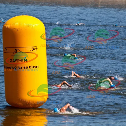 Inflatable Triathlon Buoy / Inflatable Swimming Buoys Water Floating Marker / Inflatable Water Buoy in Advertising