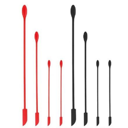 Mini Makeup Cosmetic Silicone Spatula Mixing Sampling DIY Sculpture Thin Jar Scraper Multifunctional Face Cream Spatula