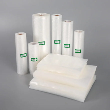 YXKANG Factory Low Price Nylon Pe Plastic Resealable Food Bags Embossed Vacuum Seal Bag Rolls