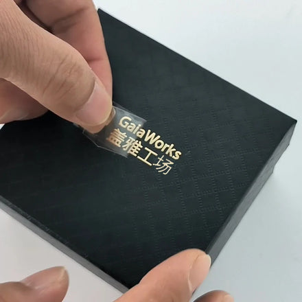 High Quality Custom Nickel Label 3D Sticker Logo Vinyl Metal Transfer Stickers for Toothpaste Skin Care Perfume Use