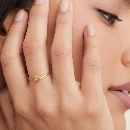 EManco Cheap Stainless Steel Gold Plated Wedding Engagement Couple Zircon Ring Jewelry Minimalist Tiny Diamond Rings for Lovers