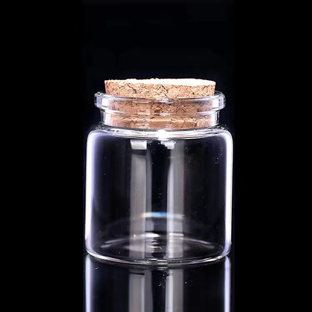 Hot Sale Cork Bottle 47mm Small Drift Bottle Mini Empty Wishing Glass Vial Bottle DIY Glass Jars Glass Container