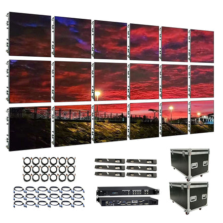 RAYBO OptiFlex Series Outdoor LED Display P3.91 Waterproof IP65 LED Video Wall Suitable for Rental Event Stage Backdrops