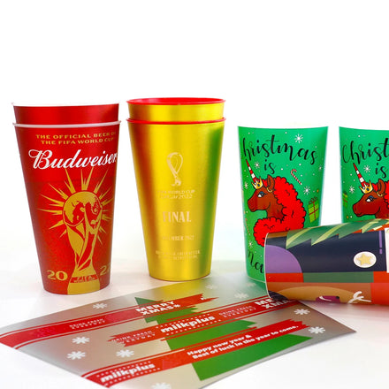 In-Mold Labeling Logo Design Plastic Bottle Label Color Printing Waterproof Plastic Cup Printing IML in Mold Label for Plastic