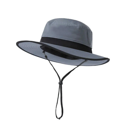 Men's Sun Hat UPF 50+ Wide Brim UV Protection Bucket Sun Hat Windproof Fishing Hiking Safari Outdoor Boonie Hats