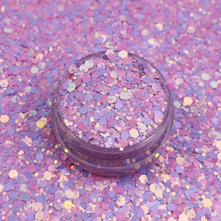 Wholesale Valentines Day Glitter Bulk Chunky Mixed Polyester Glitter for Resin Tumblers