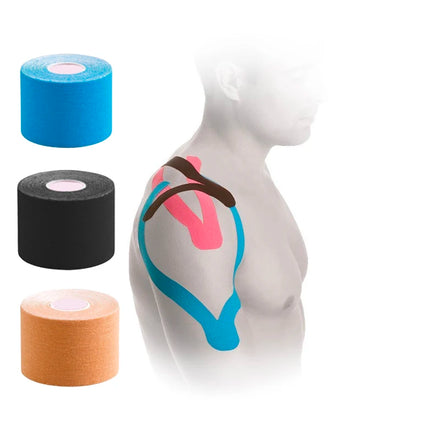 K Tape Kinesiology Injury Bat Grip Tape Baseball Customized Tape with Logo 5cm * 5m and 7cm*5m