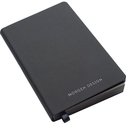 Promotional Custom Logo Gifts Business Black PU Planner A4 A5 Leather Journal Notebook