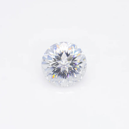 Xingyue Moissanite Gra Certified Diamond 10H&A Cut D-VVS1 White Round Stone Moissanite