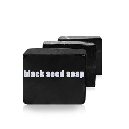 100% Natural Soap Black Seed Plant Extract Herbal Handmade Bath Face Soap Moisturizes Softens Skin Reduce Fine Lines