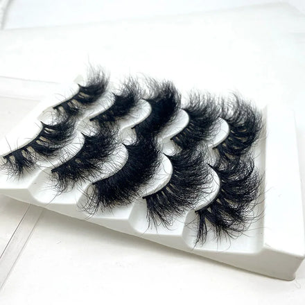 Free Sample Natural Long 25MM Real Mink Lashes Private Label Handmade Mink Lashes Wholesale 18MM Mink Lashes