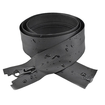 High Quality Custom Black Reflective Waterproof Open-end Auto Lock Slider Gold Pull Head Environmentally Friendly Durable Metal