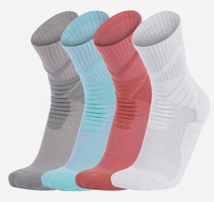 Wholesale Premium Terry Cushion Gym Athletic Women Men Sport Basketball Custom Logo Socks