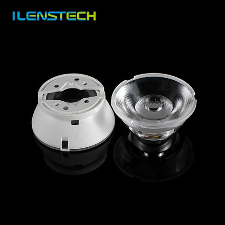 24 Degree Gu10 Mr16 Led Recessed Downlight Lens 55mm Cob Led Lens for Retail Lighting