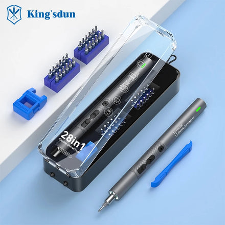King'sdun 28 in 1 N30 Mini Portable Electric Screwdriver Tool Set Professional Mobile Phone Repairing Tools