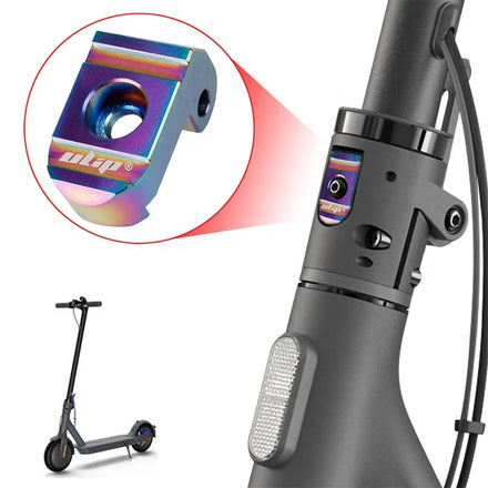 Ulip Colorful Stainless Steel Folding Base Buckle Hook With Axle for M365/Pro/PRO2/1S/MI 3 Electric Scooters Accessories