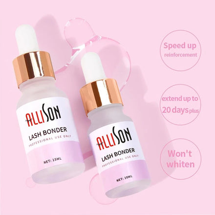 Eyelash Super Bonder the Lashes Sealant and Super Bonder Custom for Lash Glue Accelerator Extension Super Bonder