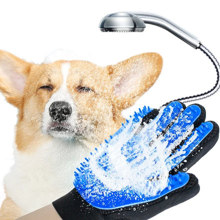 Competitive Price Pet Hair Remover Bath Cleaning Dog Washing Cat Grooming Pet Glove Brush