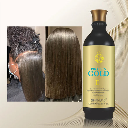 Brazilian Organic Keratin Blowout Straightening Hair Protein Treatment with Coconut Oil Peppermint & Hyaluronic Acid