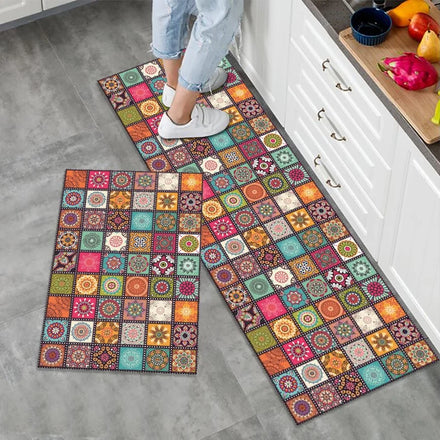 Coffee Mat Front Door Mat Kitchen Mat Fruit Design 3d Crystal Velvet Printed Polyester Carpet and Rug